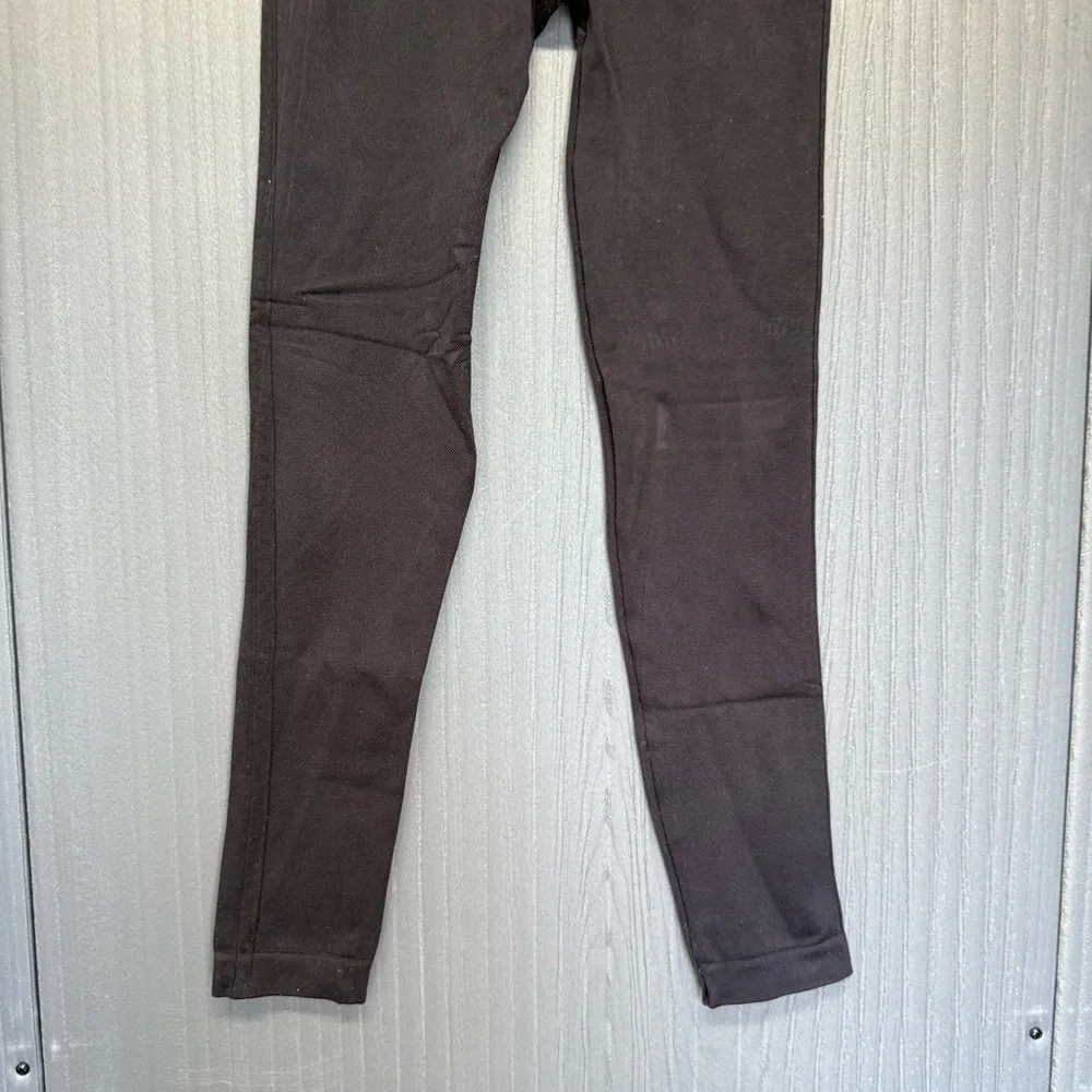 SPANX Black Waistband Stretch Leggings Size Medium